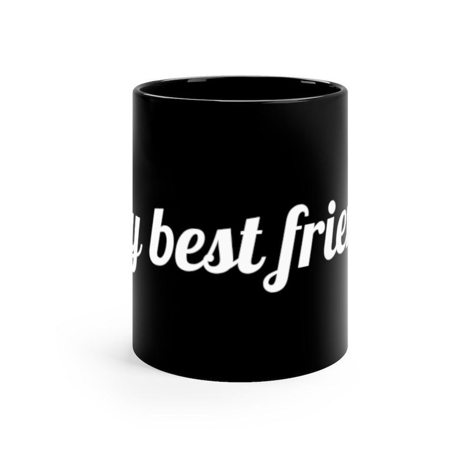 Black Coffee Mug, 11oz